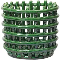 Ferm Living Panier en Céramique Small | Green