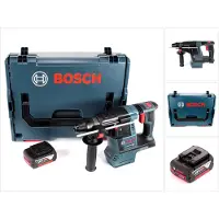 Bosch GBH 18V-26 Marteau perforateur sans fil 18V 2,6J brushless SDS-Plus + 1x batterie 5,0 Ah + L-Boxx - sans chargeur