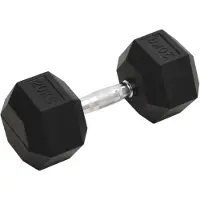 vidaXL Haltère court 20 kg en fonte