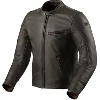 REV'IT! Rino Leather Jacket Marron 48 Homme