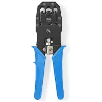 Nedis Pince à sertir CAT5 / CAT5e / CAT6 / CAT6a / RJ10 / RJ11 / RJ45 Coupe
