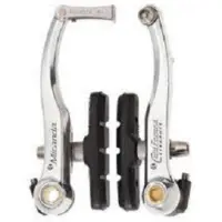 Miranda Jeu de freins V-brake 2L1E universel avant / arrière 108 mm argenté