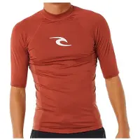Rip Curl Rash Guard Manches Courtes Waves Upf Perf