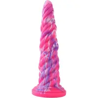 Hismith Premium Anal Fantasy Dildo KlicLok et Ventouse 26 CM Rose