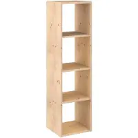 Astigarraga Etagère, , 4 compartiments, Pin PEFC, 140x36cm