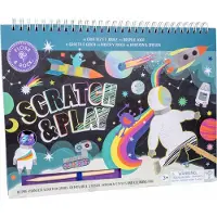 Floss & Rock Cahier d'activités Scratch & Play Space Scratch & Play Space, 3 ans et plus,