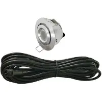 Livolo LED | Argent | Deluxe 3 | Veranda Spot | Round | Dimmable | Étanche