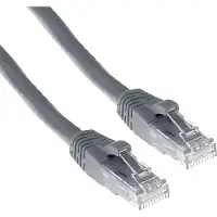 ACT Is8020 U/utp Cat6 Network Cable 20.00 M Argenté