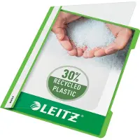 Leitz Chemise à lamelles 4191 , format A4, PVC, 25 p., vert
