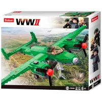 Sluban briques WWII - Bombardier russe 312 briques