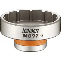 Icetoolz outil palier de pédalier BSA30 12 rainures 46mm #M097
