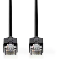 Nedis Câble réseau CAT6 | RJ45 mâle | RJ45 mâle | F/UTP | 10.0 m | Rond | LSZH / PVC | Anthracite | Boîte avec fenêtre