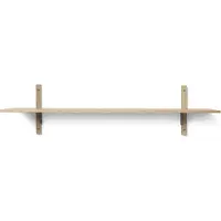 Ferm Living Sector Etagère Oak|Black Brass | Single - Wide