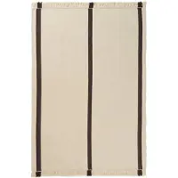 Ferm Living Tapis Calm Kilim Large Off White