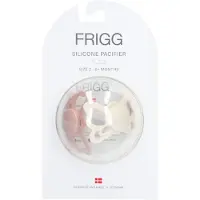 Frigg Butterfly Size 2:6-18 months tétine Cream/Blush 2 pcs