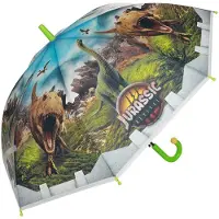 World of Dinosaurs Garçons, Parapluie, World of Dinosaurs Parapluie Dino, 80cm, Multicolore