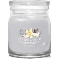 Yankee candle Smoked Vanilla & Cashmere bougie parfumée 368 g
