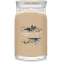 Yankee candle Amber & Sandalwood bougie parfumée 567 g