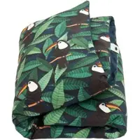 Studio Ditte Housse de Couette Studio Ditte Toucans Verts Coton-120 x 150 cm | Enfant