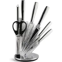 Edenberg Set de couteaux avec orte-couteaux – 8 pièces