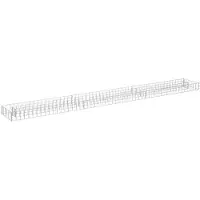 vidaXL Gabion -Pflanzer erhöht 270 x 30 x 10 cm galvanisé Stahl