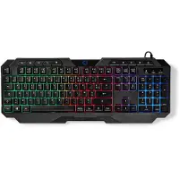 Nedis Gkbd110bkfr Gaming Keyboard Noir
