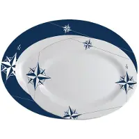 Marine Business Northwind Oval Tray 2 Units Bleu