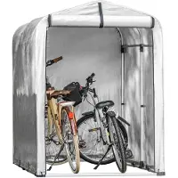 SoBuy Garage à vélos - 120 x 176 x 163 cm - Résistant aux intempéries