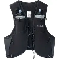 Nnormal - Gilet de course - Race Vest Black en Nylon - Taille S - Noir