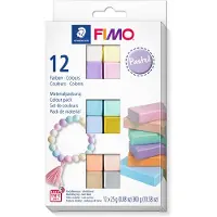 Staedtler Modelliermasse FIMO soft Materialpackung Pastel Colours 664803 4007817053423