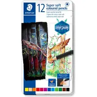 Staedtler Crayons de couleur ultra-doux - 12