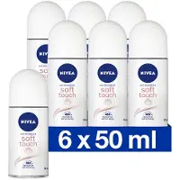 Nivea 6x Deo Roll-on - Satin Sensation 50 ml
