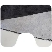 Dutch House Tapis de toilette Dijon gris 60x50 (60 x 50 cm)