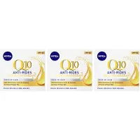 Nivea 3 crèmes de jour Anti-rides Q10 Power Extra-nourrissantes SPF15 50 ml