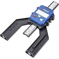 Dasqua 2605-0015 Jauge de profondeur numérique avec aimant Plage de mesure : 0-80 mm, résolution