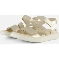 Ecco Sandales ECCO Femme Flowt W Pure White Gold-Taille 43