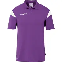 Uhlsport Polo Squad 27 Kids - Violet / Violet / Blanc