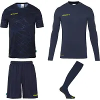 Uhlsport Prediction Long Sleeve Set Bleu M Homme