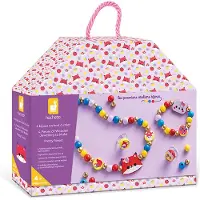 Janod Kit de bricolage de bijoux - Pretty Forest - Jeu créatif