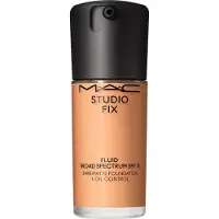 MAC Studio Fix Fluid SPF 15 24HR Matte Foundation + Oil Control fond de teint matifiant SPF 15 teinte C5 30 ml