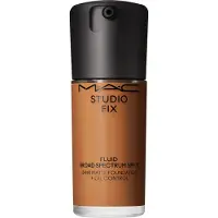 MAC Studio Fix Fluid SPF 15 24HR Matte Foundation + Oil Control fond de teint matifiant SPF 15 teinte NC47 30 ml