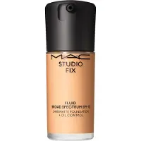 MAC Studio Fix Fluid SPF 15 24HR Matte Foundation + Oil Control fond de teint matifiant SPF 15 teinte NC20 30 ml