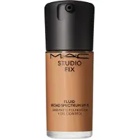 MAC Studio Fix Fluid SPF 15 24HR Matte Foundation + Oil Control fond de teint matifiant SPF 15 teinte NC45.5 30 ml
