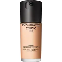 MAC Studio Fix Fluid SPF 15 24HR Matte Foundation + Oil Control fond de teint matifiant SPF 15 teinte NW13 30 ml