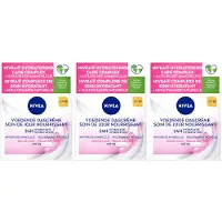 Nivea 3 x Essentials Crème de jour nourrissante pour peaux sèches SPF 30 50 ml