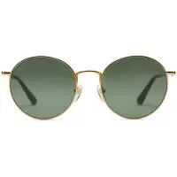 Kapten & Son Lunettes de soleil 'London Gold Green' or / vert