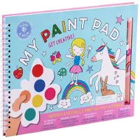 Floss & Rock My Paint Pad Rainbow Fairy livre de coloriage à l'aquarelle, 3 ans et +,