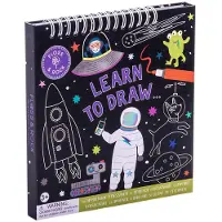 Floss & Rock Kit de dessin réutilisable pour l'espace, 3 ans et plus,