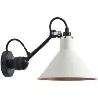 DCW éditions Gras n°304 Interrupteur Applique White | Copper | Conical