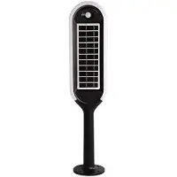 V-TAC Borne lumineuse solaire - IP65 Waterproof - Blanc + Noir - 5W- 400 Lumens - 3000K